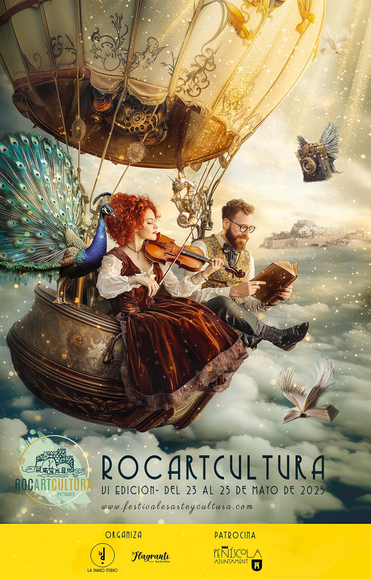 Cartel del Festival de arte RocartCultura