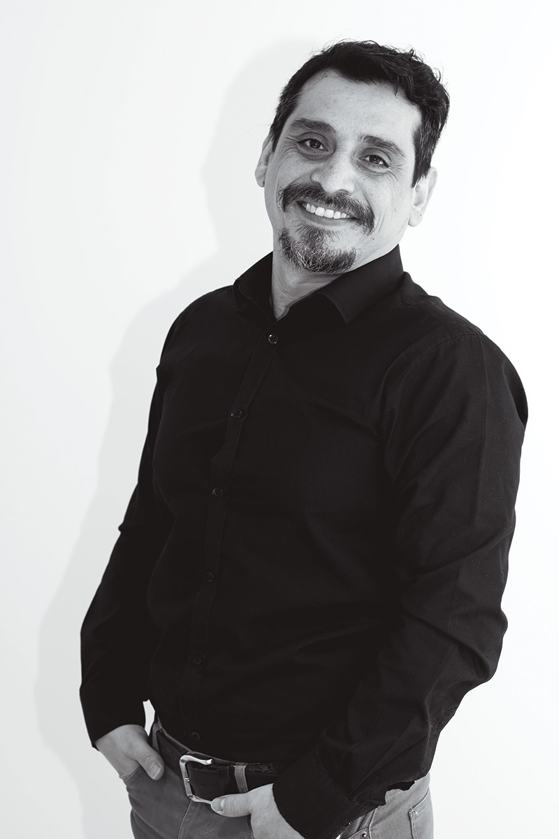 Retrato de Edgardo Mora