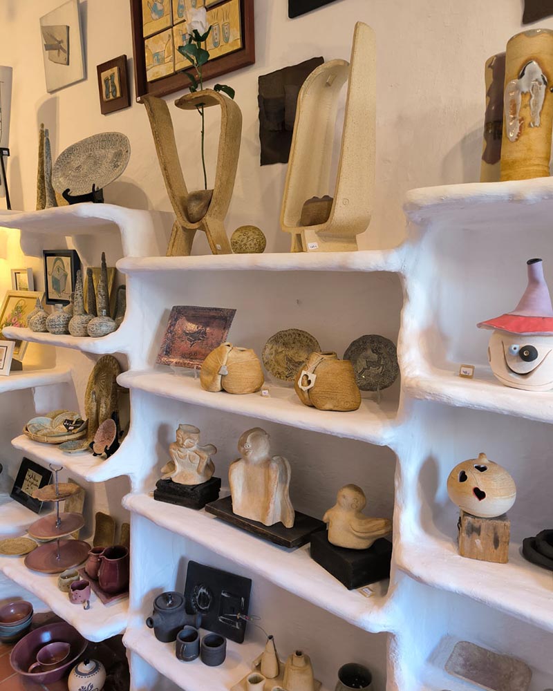 Muestra de cerámica