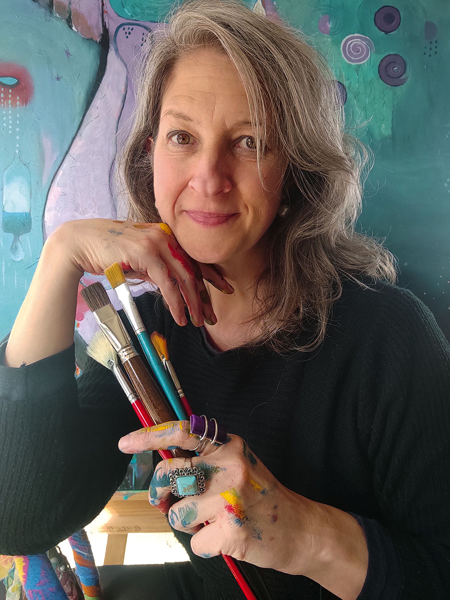 Retrato de Raquel Mendoza